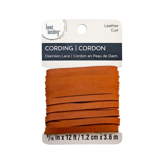 12 Pack: Deerskin Lace Cording by Bead Landing